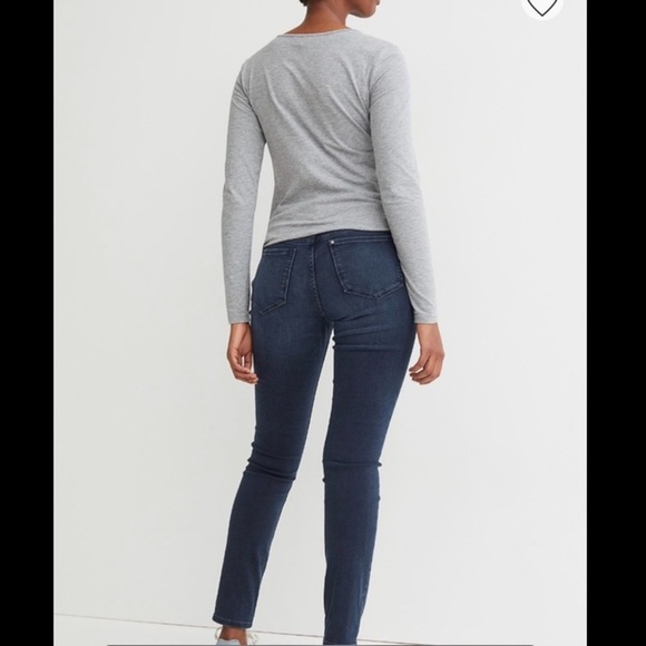 H&M MAMA maternity jeans stretch NWT size S - Picture 3 of 4